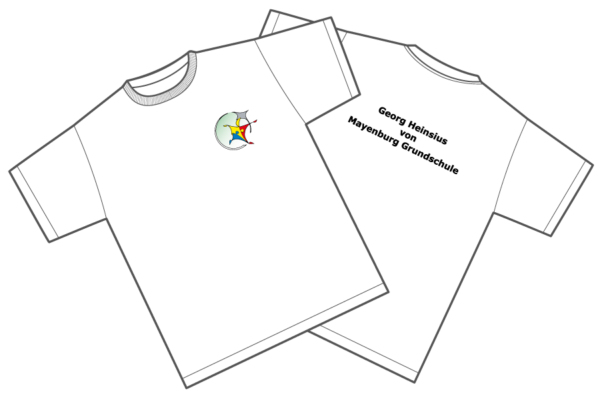 Textildruck " Schlausitz-Logo" mit eigenen Textilien